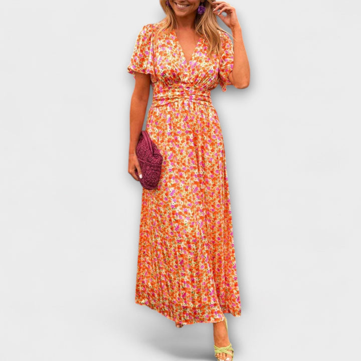 Elsie - Robe classique à décolleté en V